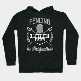 Fencing Martial Arts in Perfection Fencing Equipment Hoodie